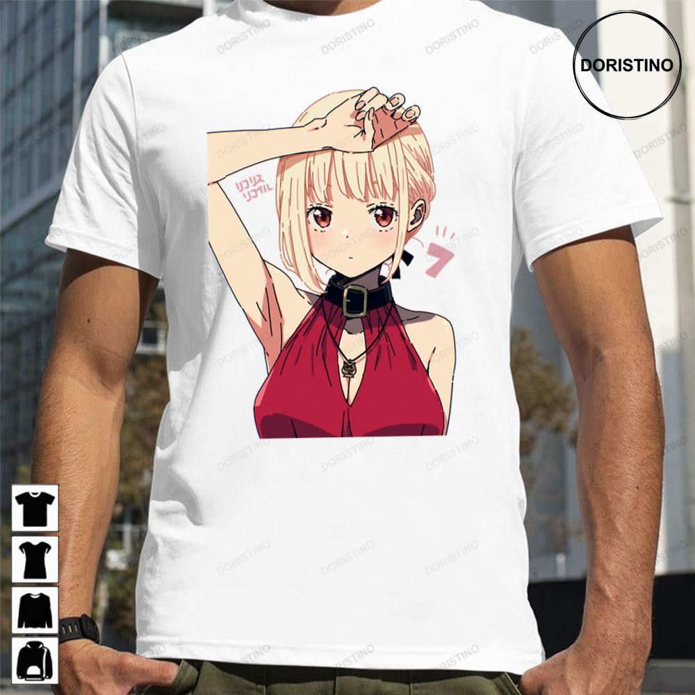 Red Dress Lycoris Recoil Awesome Shirts